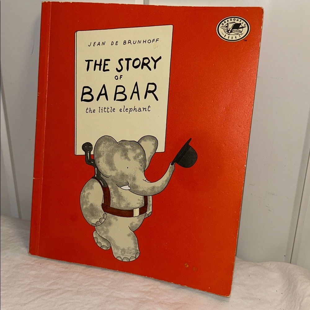 The Story Of Babar the little elephant book by Jean De Brunhoff paperback 1989